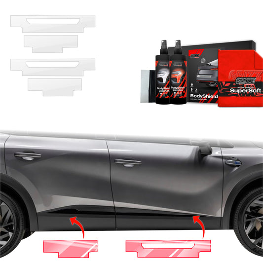 Protective film for exterior car parts – shields against scratches, chips, and scuffs