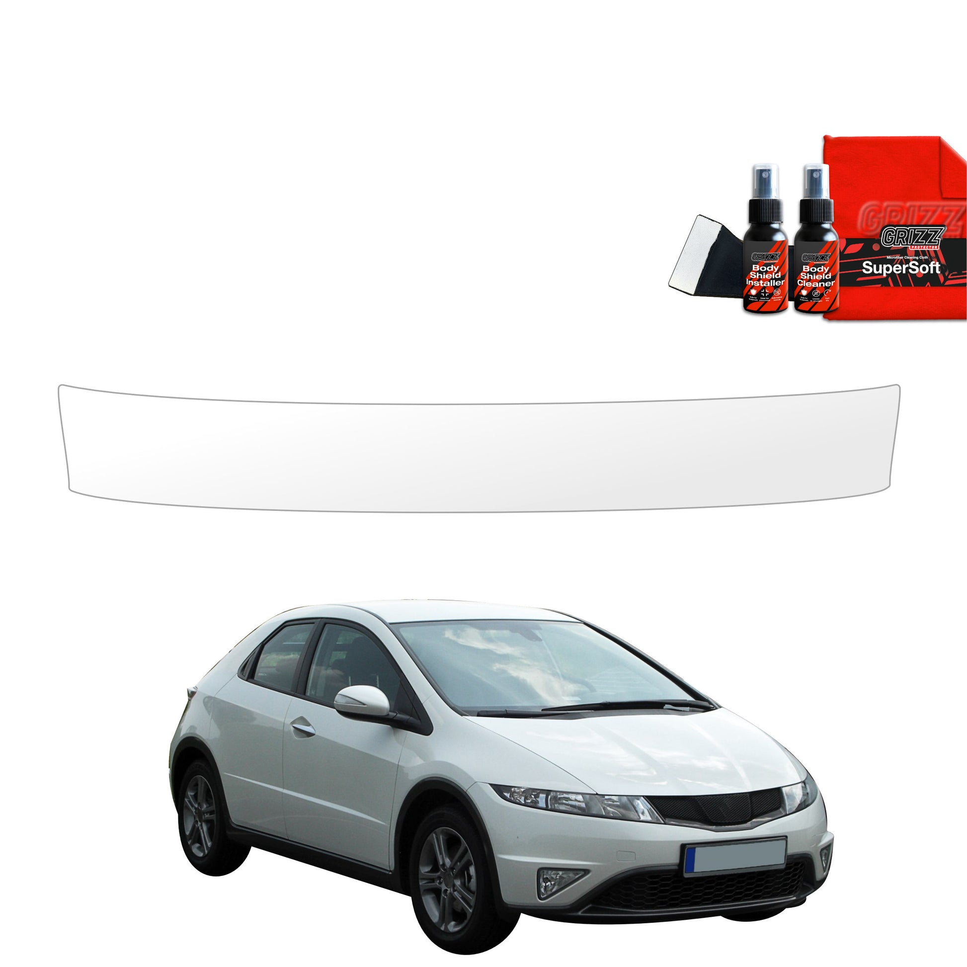 Protective film for exterior car parts – shields against scratches, chips, and scuffs