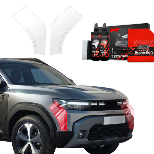 Protective film for exterior car parts – shields against scratches, chips, and scuffs