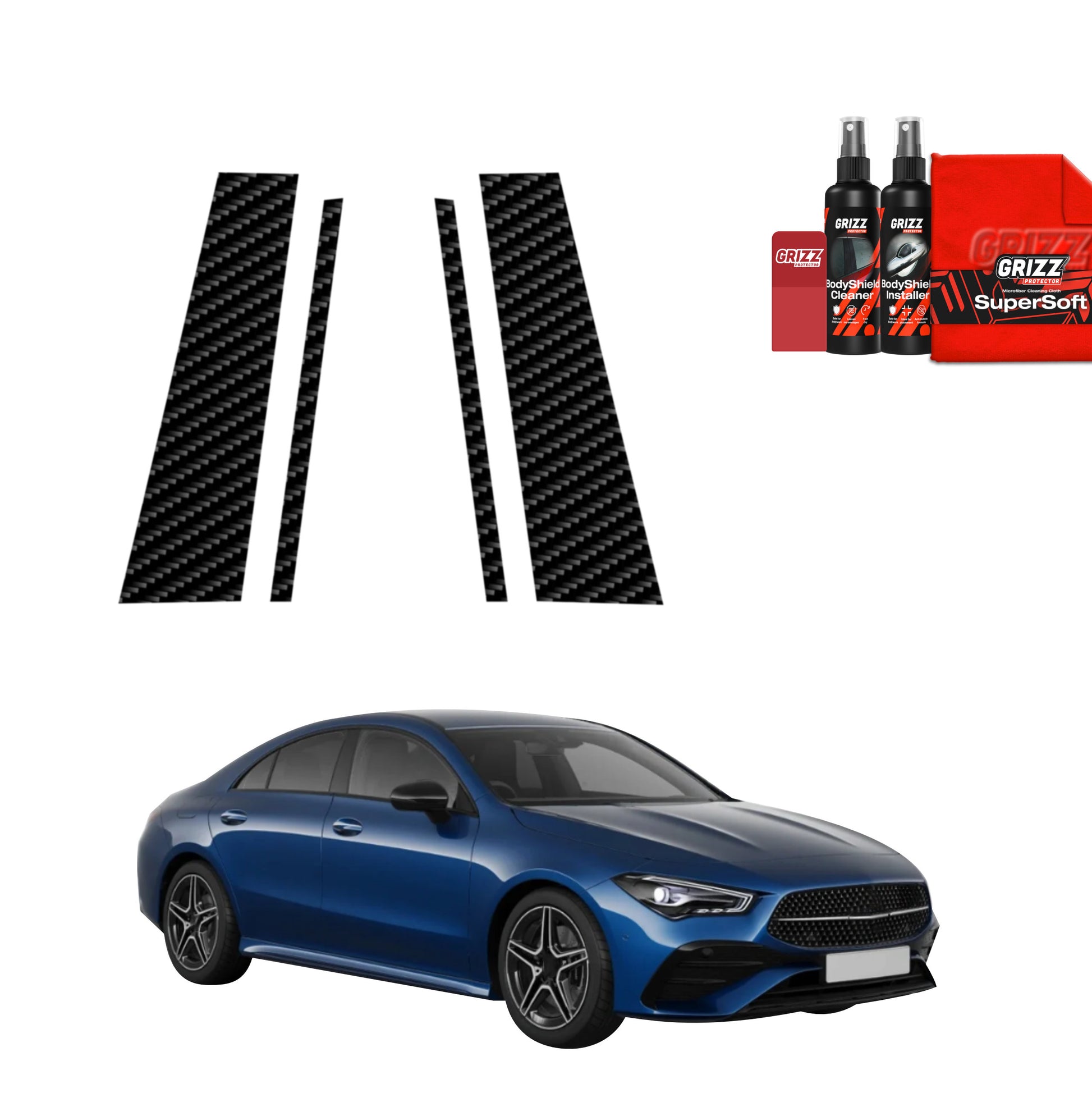 Protective film for exterior car parts – shields against scratches, chips, and scuffs
