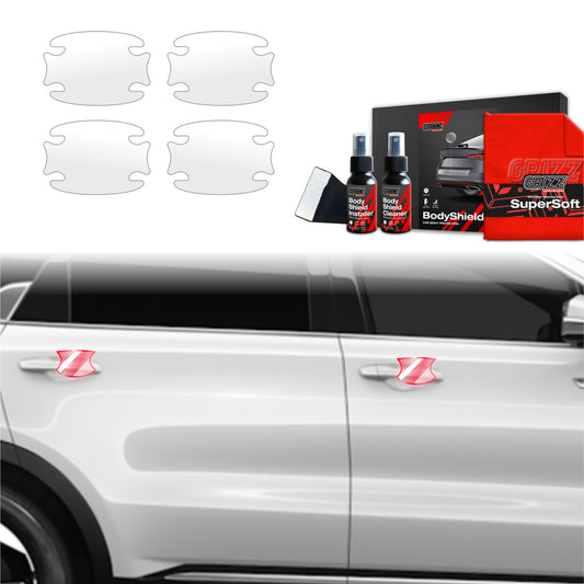 Protective film for exterior car parts – shields against scratches, chips, and scuffs