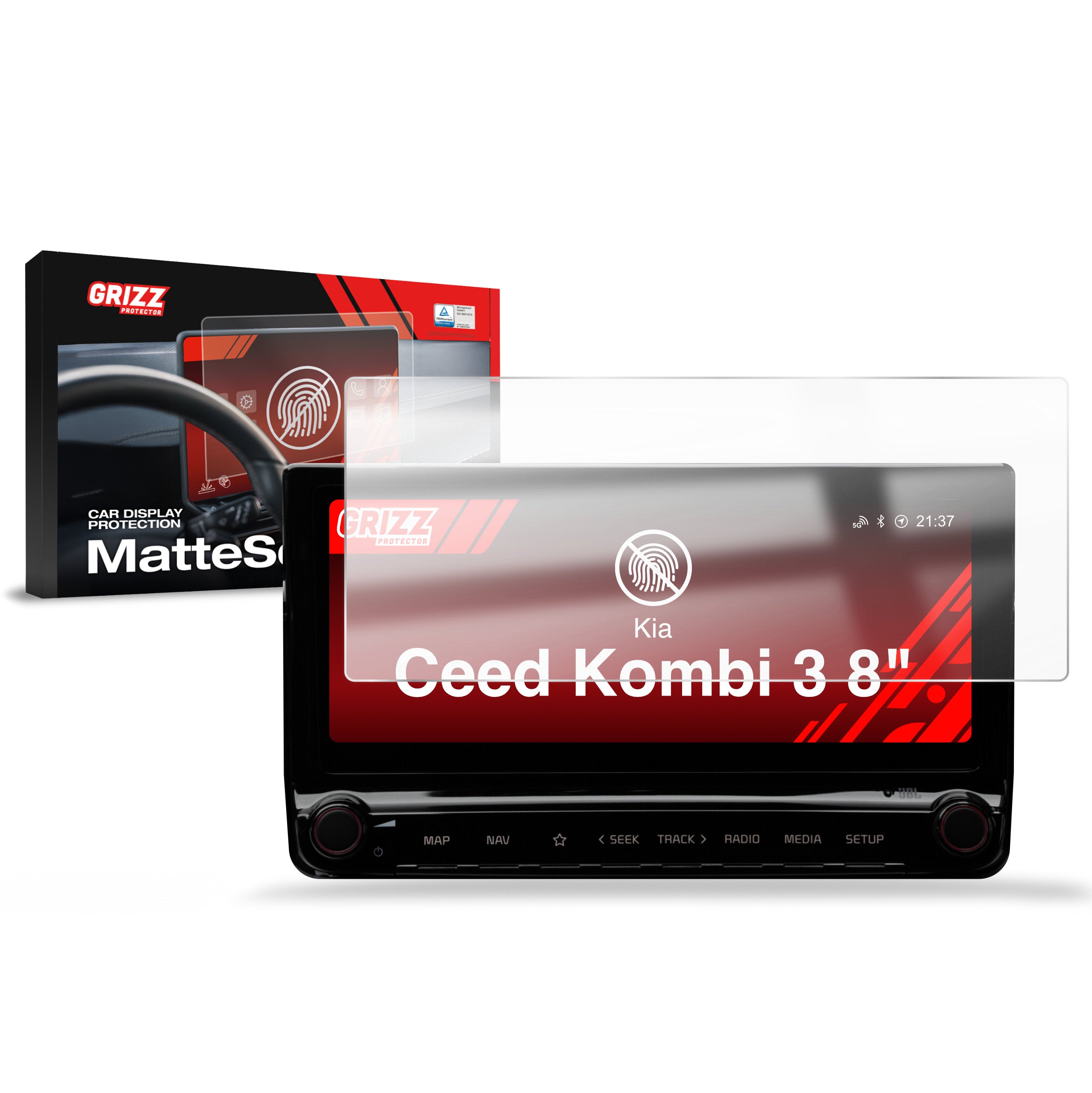 Display protection films for Kia - Matte & Clear