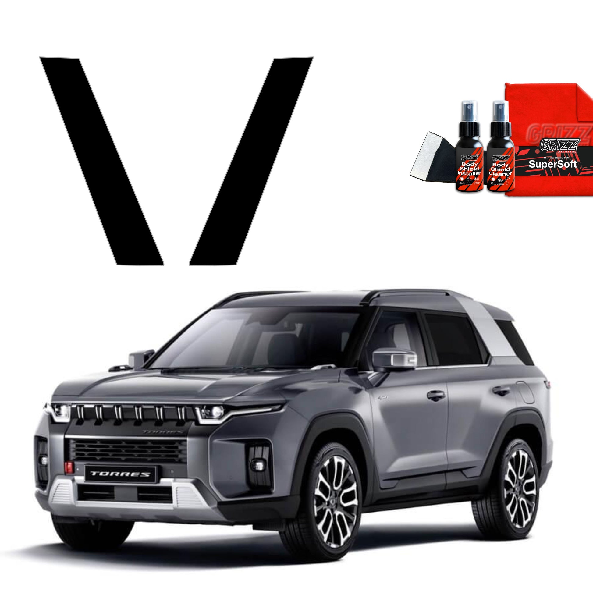 Protective film for exterior car parts – shields against scratches, chips, and scuffs