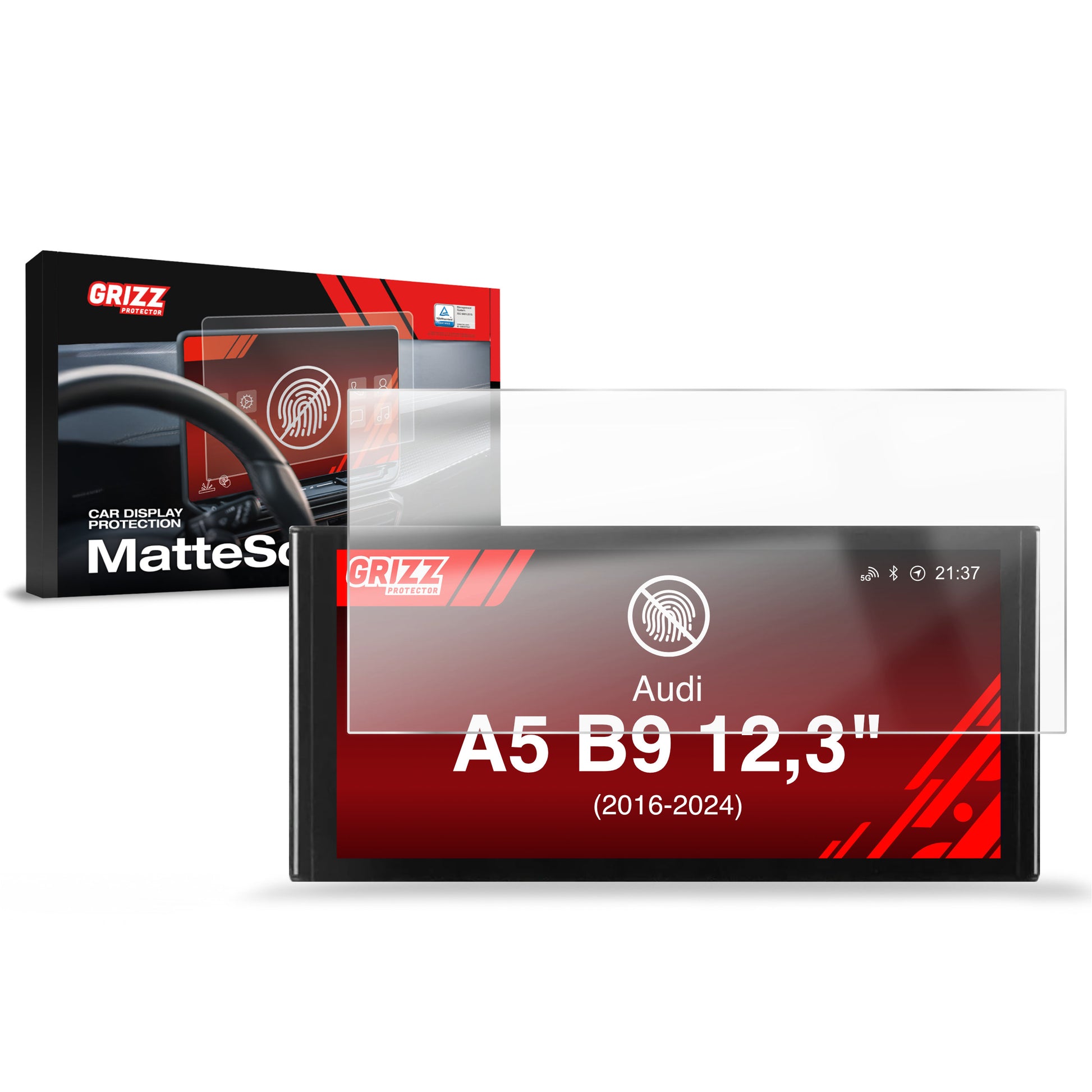 Anti-fingerprint screen protector for car touchscreen