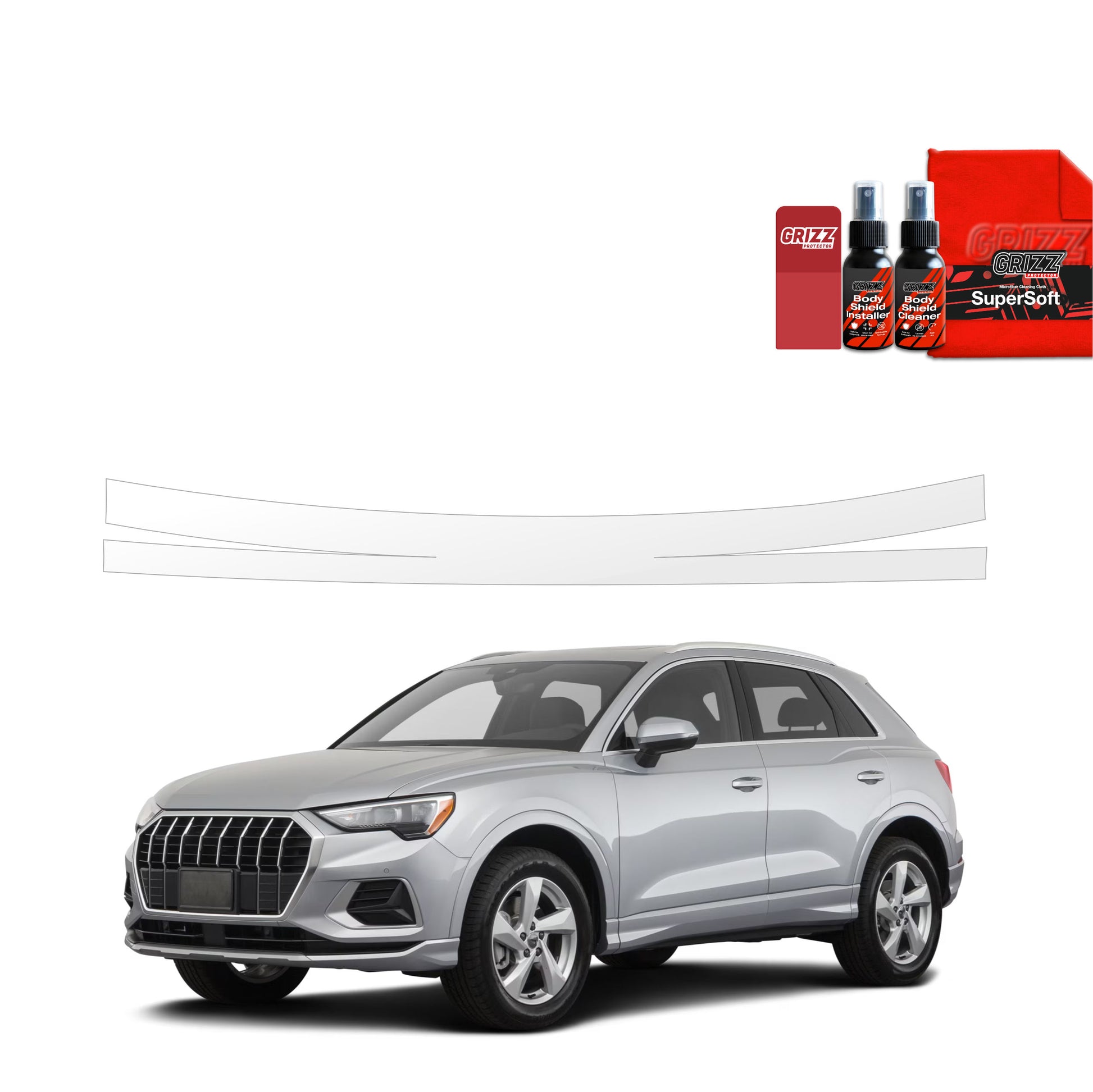 Protective film for exterior car parts – shields against scratches, chips, and scuffs