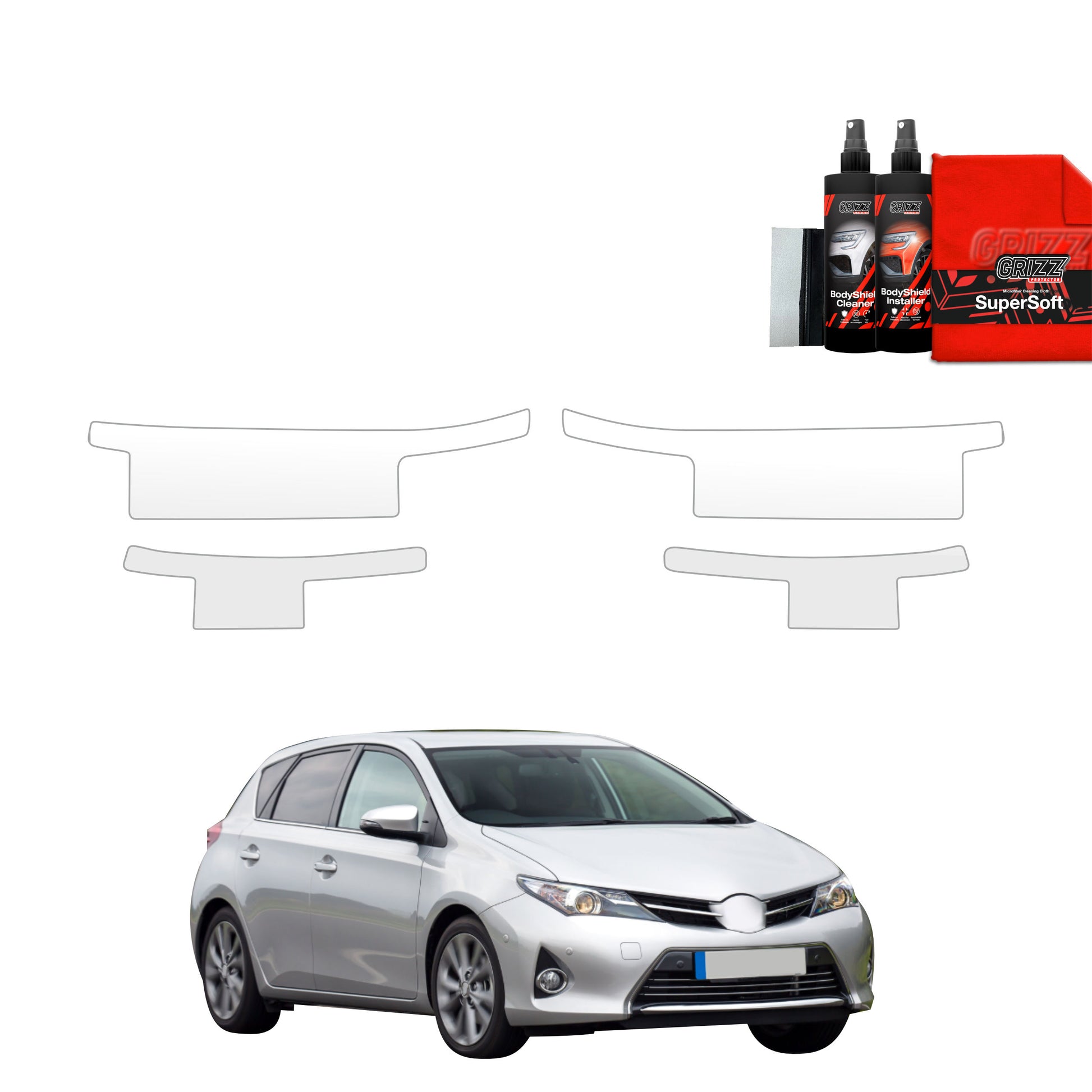 Protective film for exterior car parts – shields against scratches, chips, and scuffs