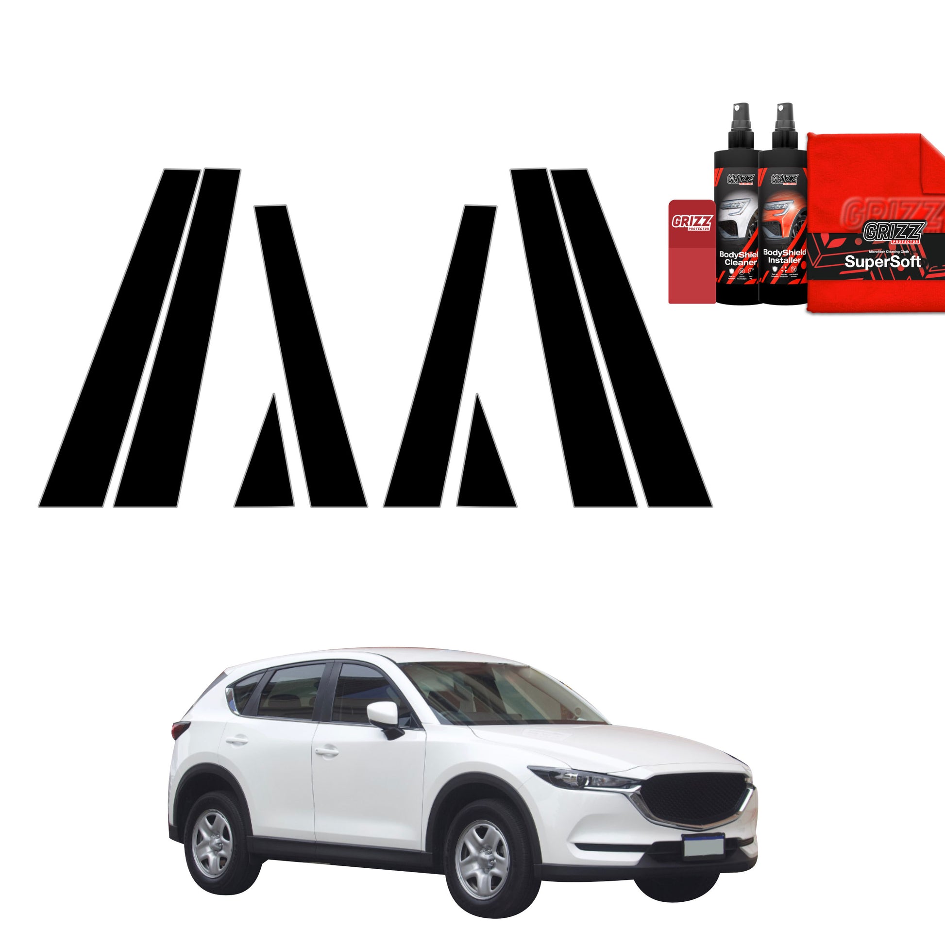 Protective film for exterior car parts – shields against scratches, chips, and scuffs