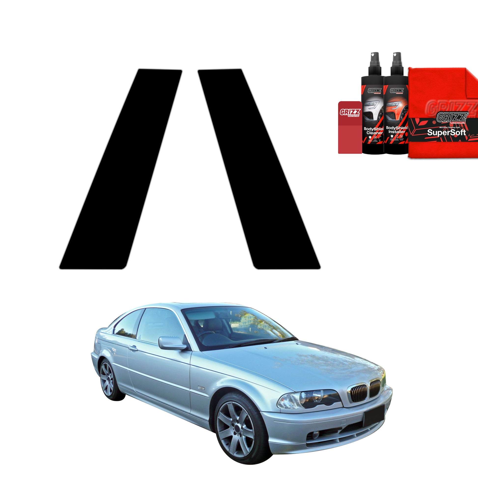 Protective film for exterior car parts – shields against scratches, chips, and scuffs