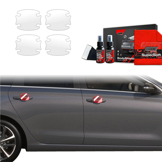 Protective film for exterior car parts – shields against scratches, chips, and scuffs