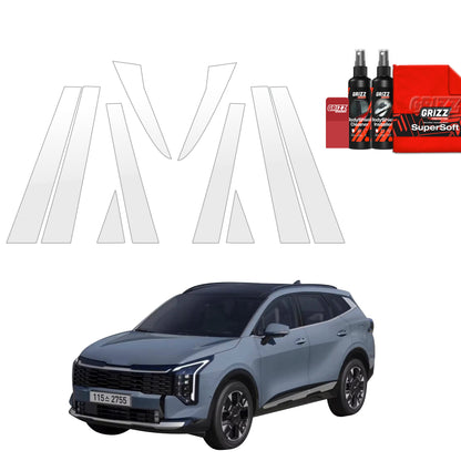 Protective film for exterior car parts – shields against scratches, chips, and scuffs