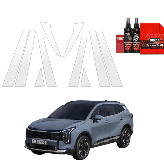 Protective film for exterior car parts – shields against scratches, chips, and scuffs