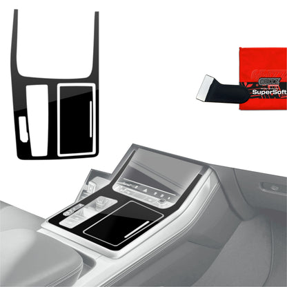 Scratch-resistant film for automotive interior elements