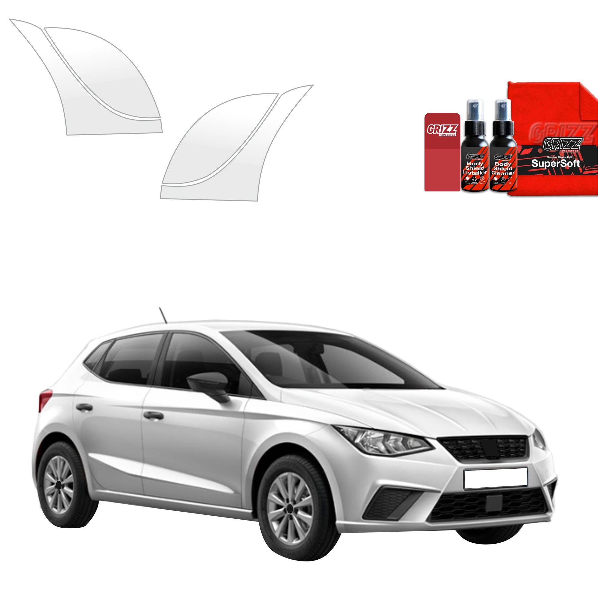 Protective film for exterior car parts – shields against scratches, chips, and scuffs