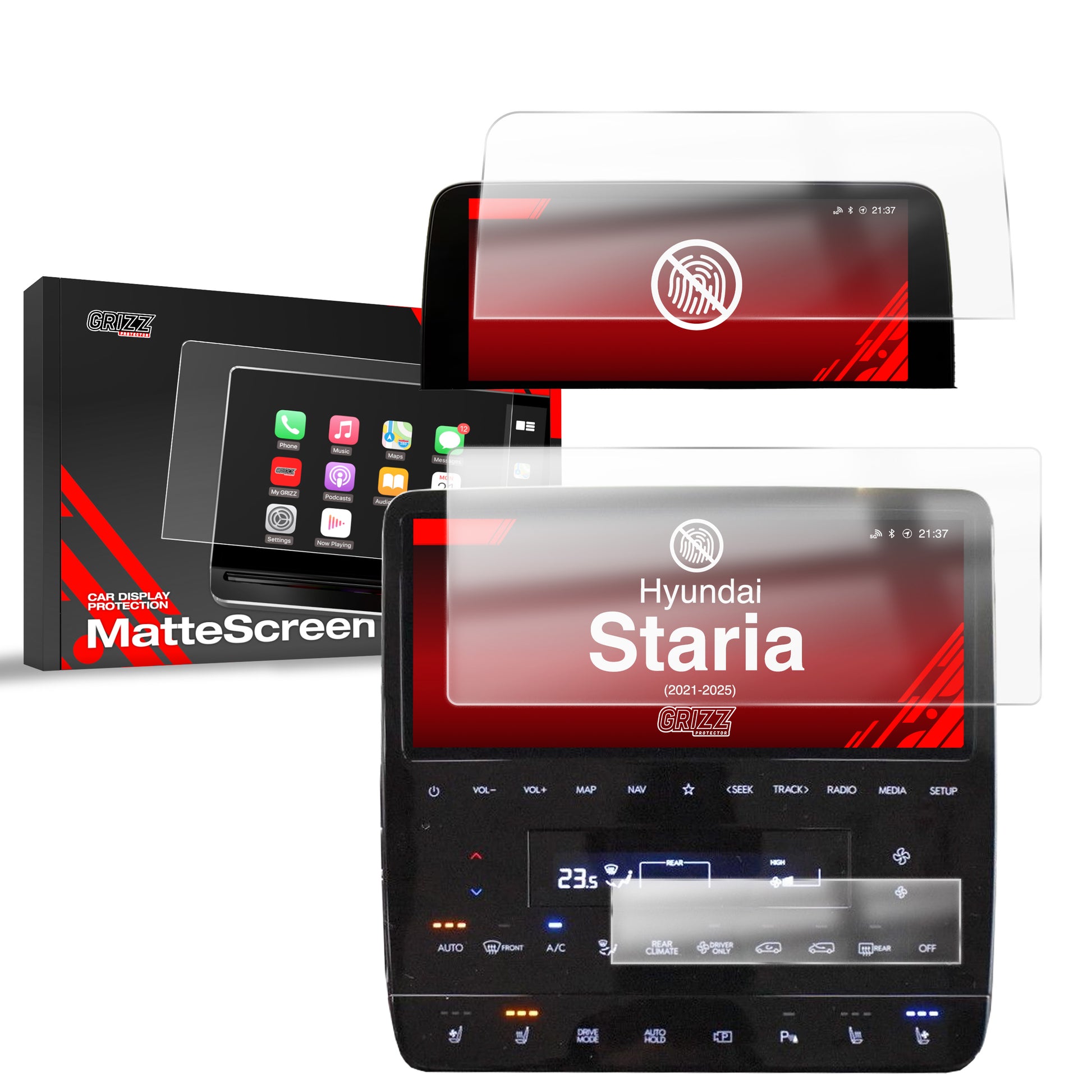 Anti-fingerprint screen protector for car touchscreen – scratch-resistant and easy to apply