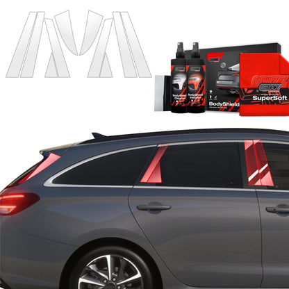 Protective film for exterior car parts – shields against scratches, chips, and scuffs