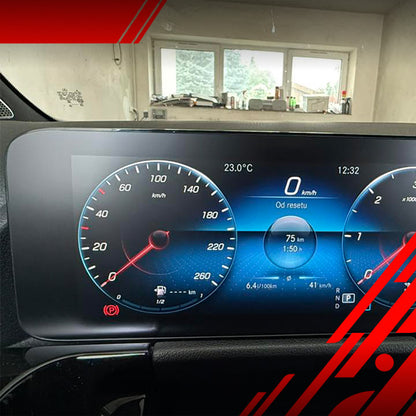 Display protection film for Mercedes CLS C257 (2018-2023) Anti-Fingerprint, Matte