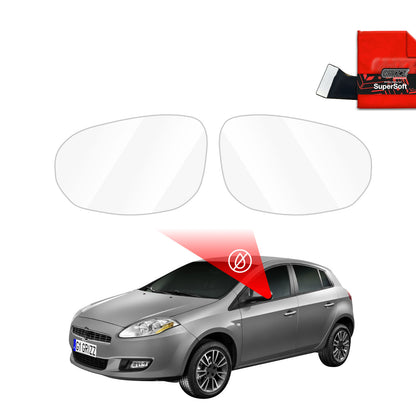 Rain protection film for exterior mirrors