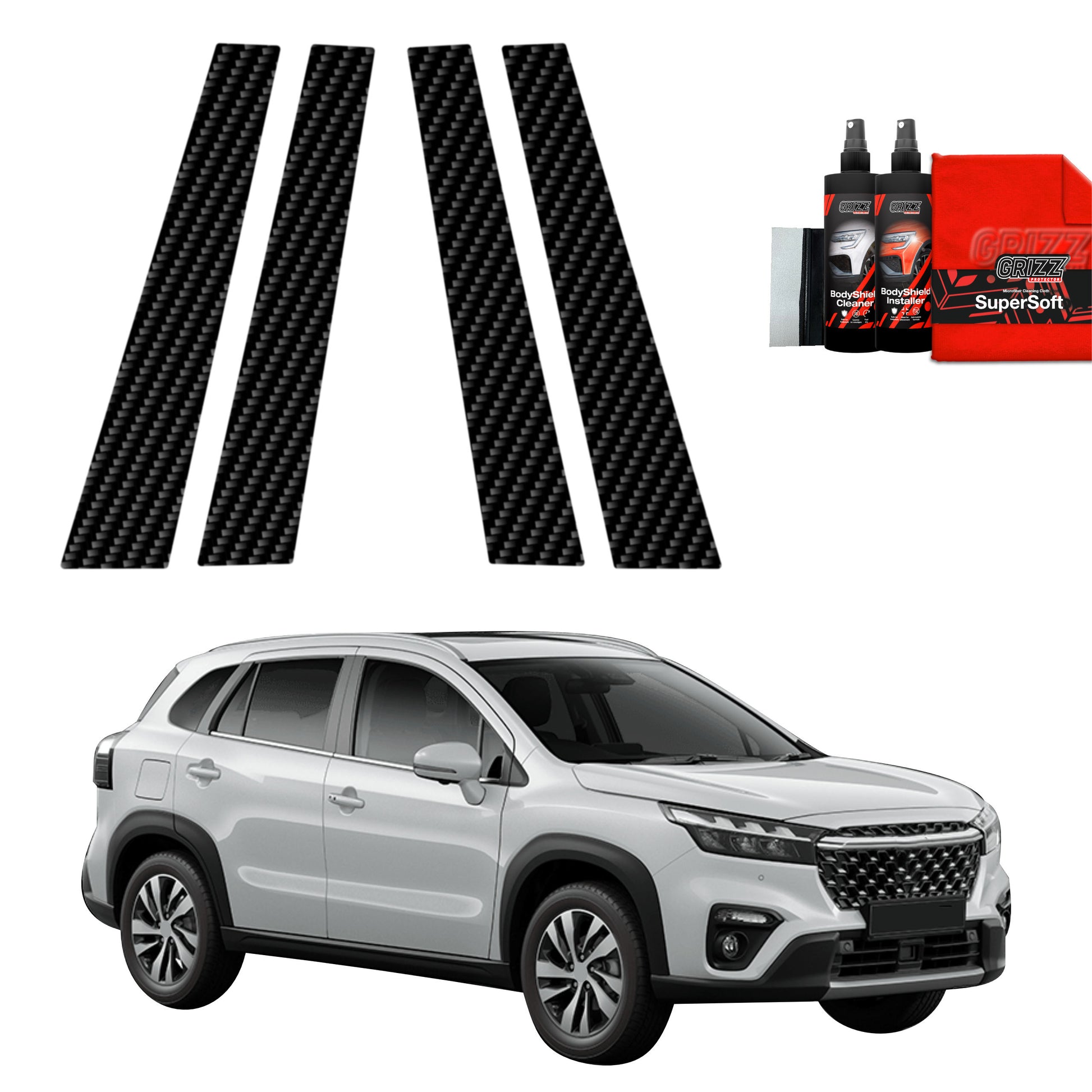 Protective film for exterior car parts – shields against scratches, chips, and scuffs