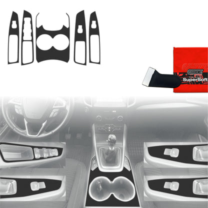 Scratch-resistant film for automotive interior elements