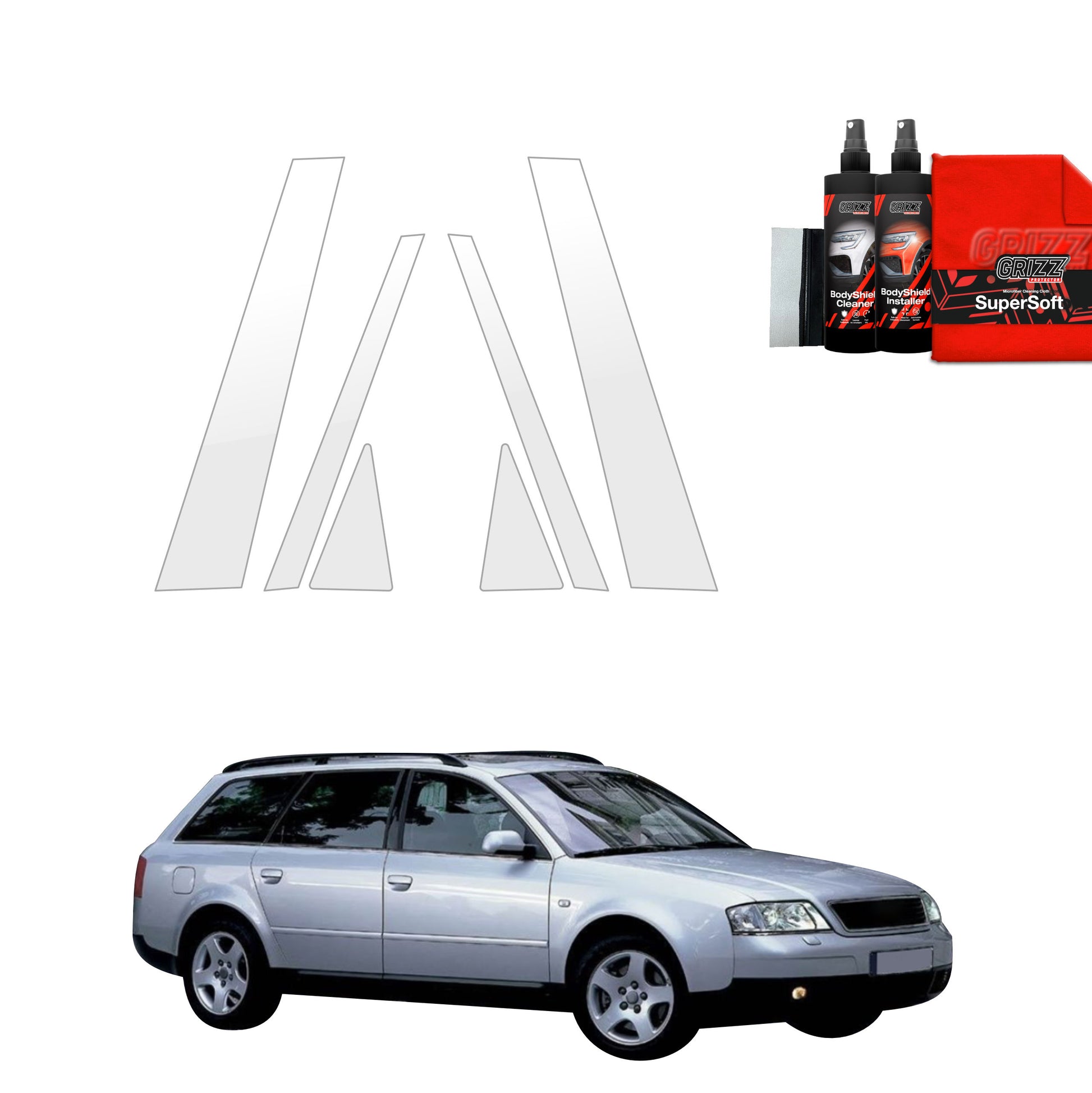 Protective film for exterior car parts – shields against scratches, chips, and scuffs