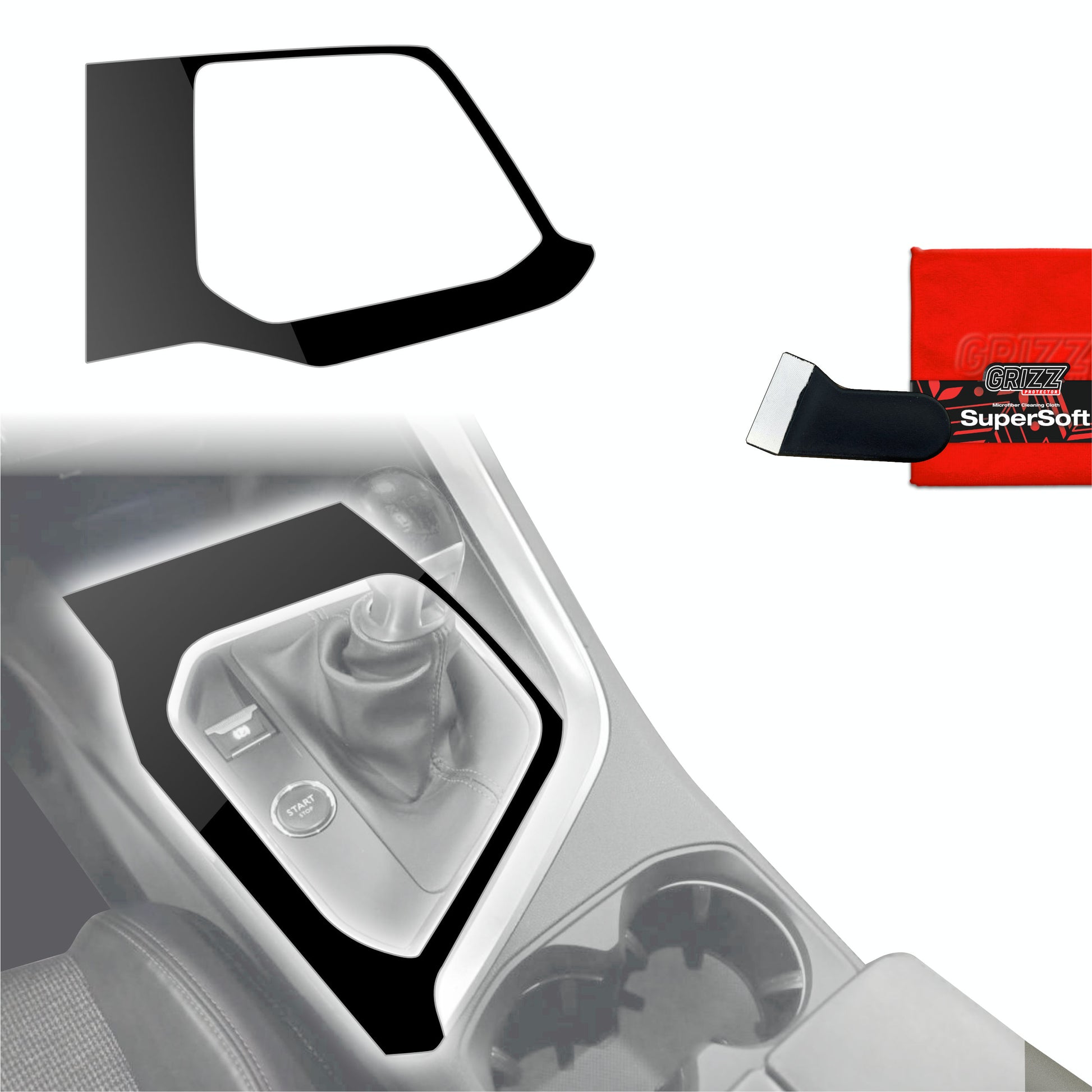 Scratch-resistant film for automotive interior elements