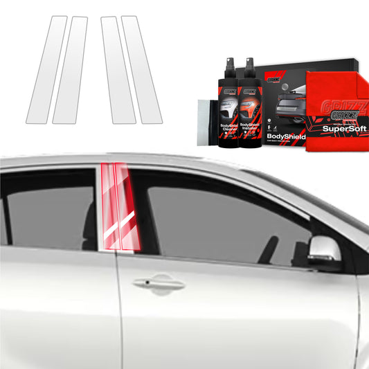 Protective film for exterior car parts – shields against scratches, chips, and scuffs