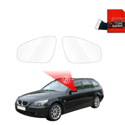 Rain protection film for exterior mirrors