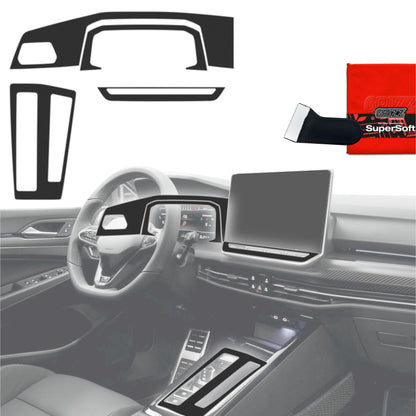 Scratch-resistant film for automotive interior elements