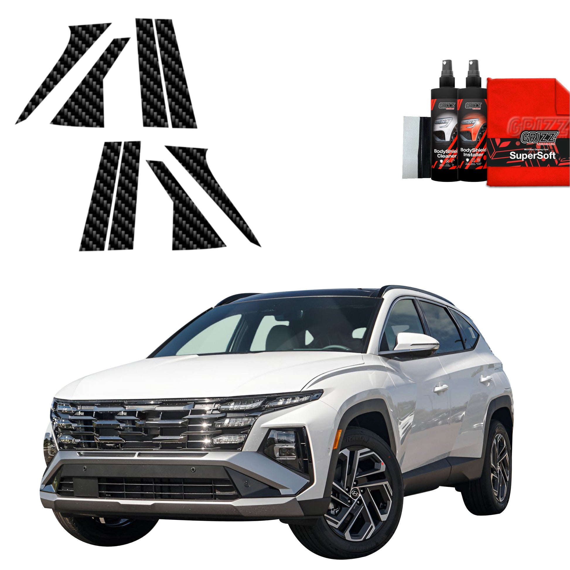 Protective film for exterior car parts – shields against scratches, chips, and scuffs