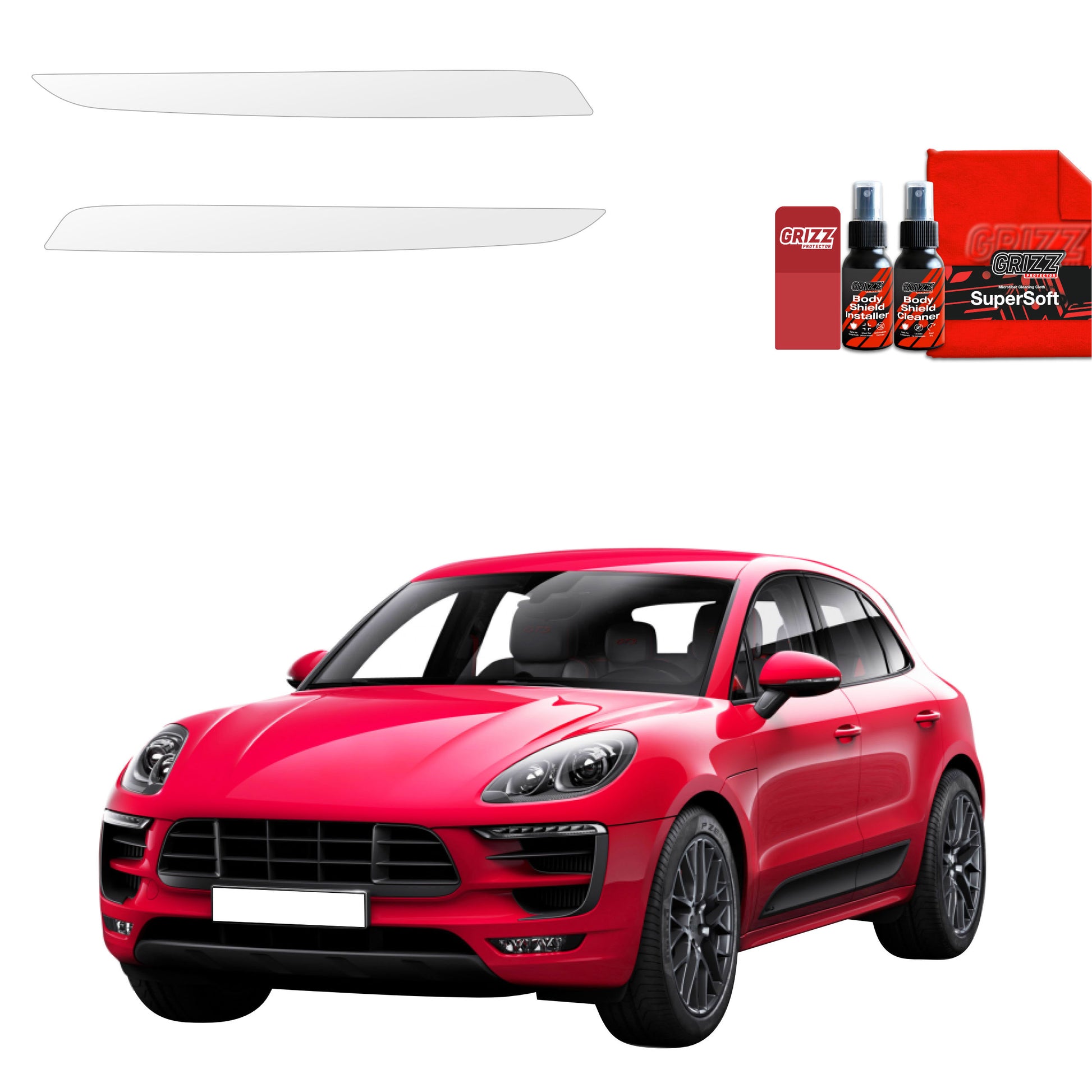 Protective film for exterior car parts – shields against scratches, chips, and scuffs