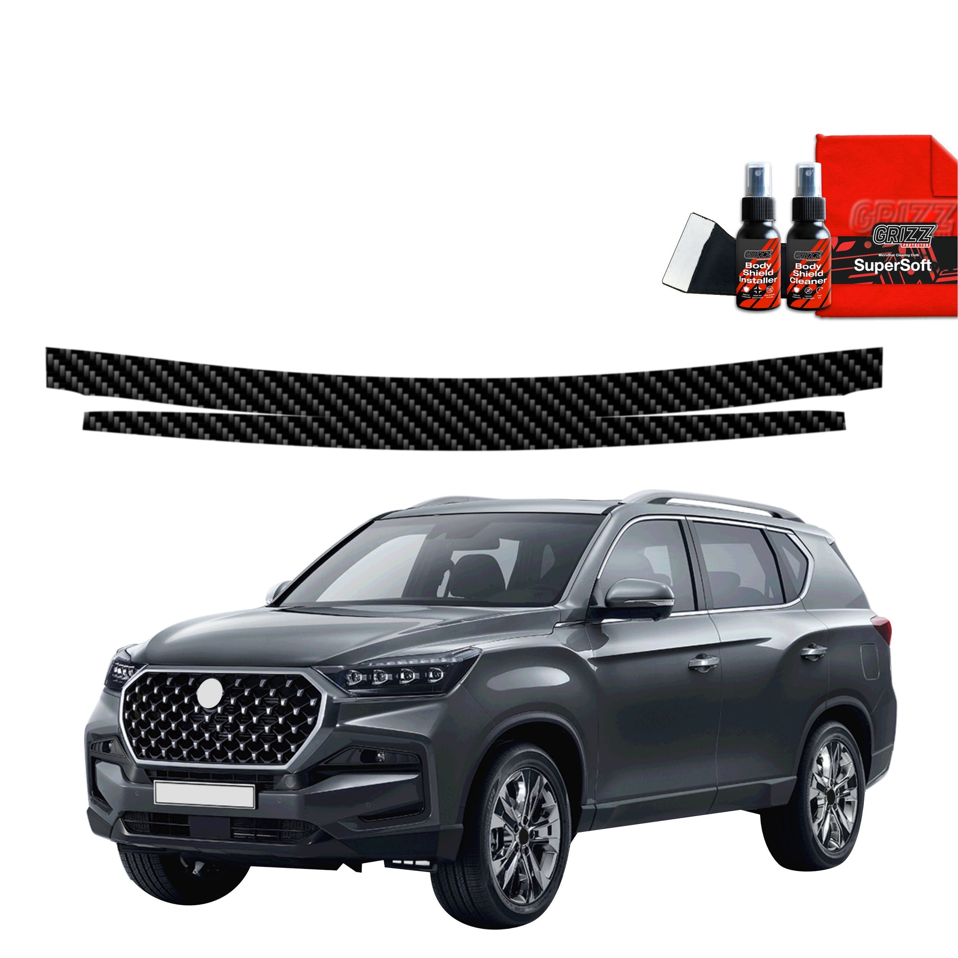 Protective film for exterior car parts – shields against scratches, chips, and scuffs