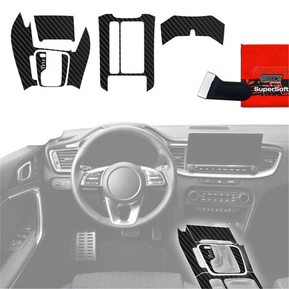 Scratch-resistant film for automotive interior elements