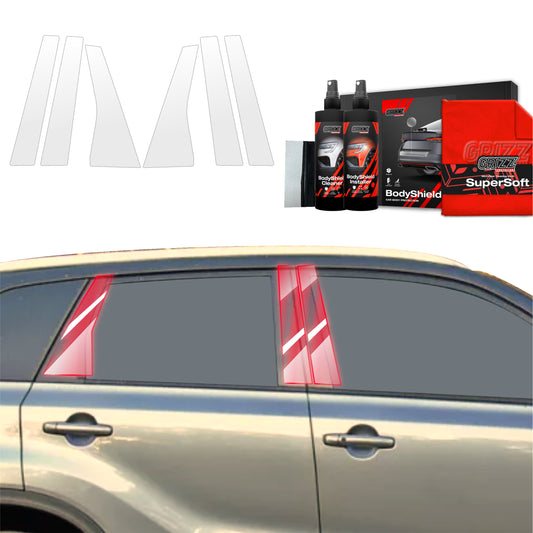 Protective film for exterior car parts – shields against scratches, chips, and scuffs