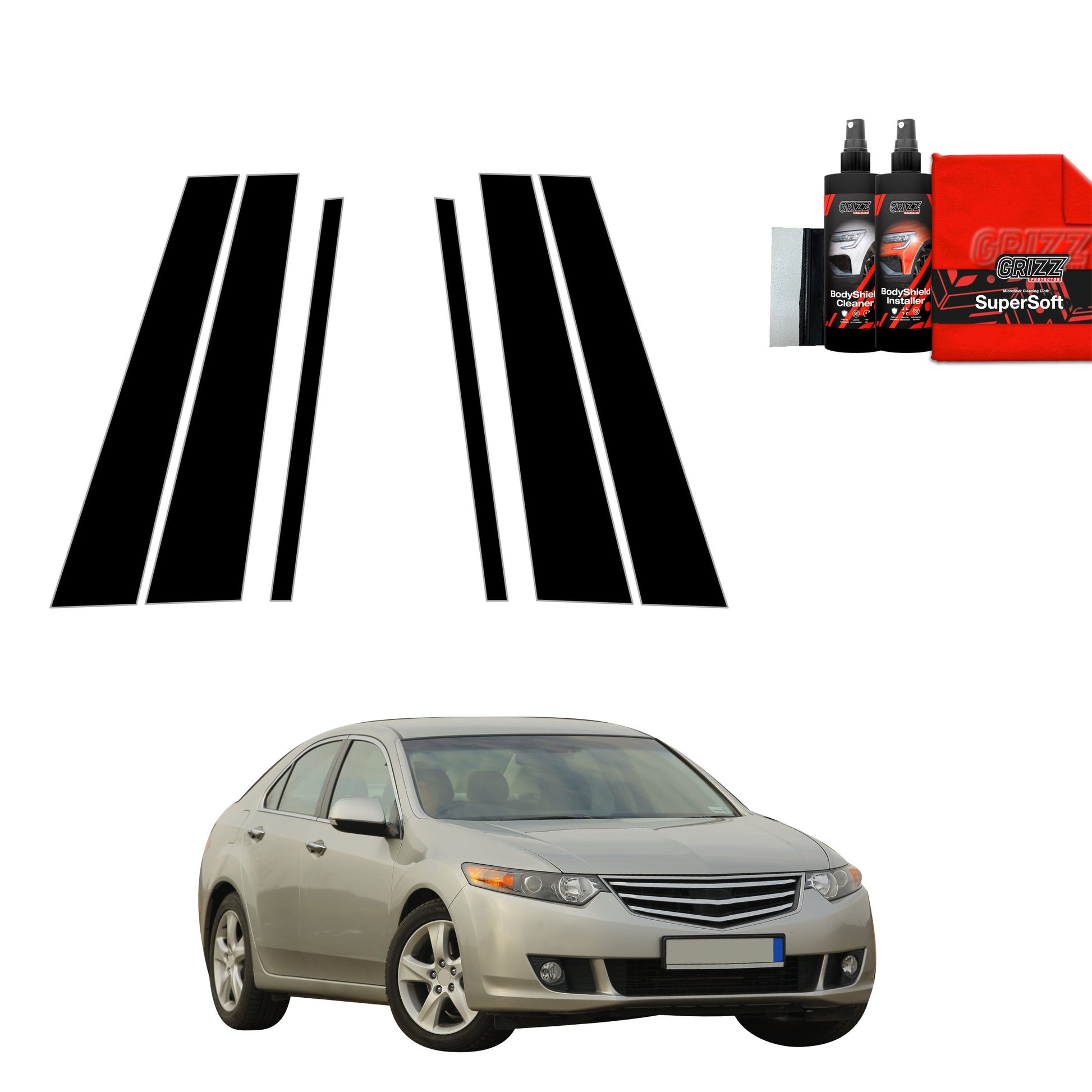 Protective film for exterior car parts – shields against scratches, chips, and scuffs