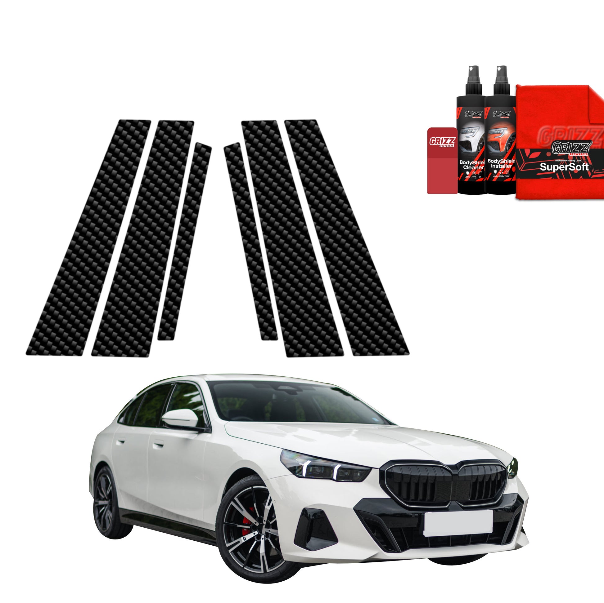 Protective film for exterior car parts – shields against scratches, chips, and scuffs