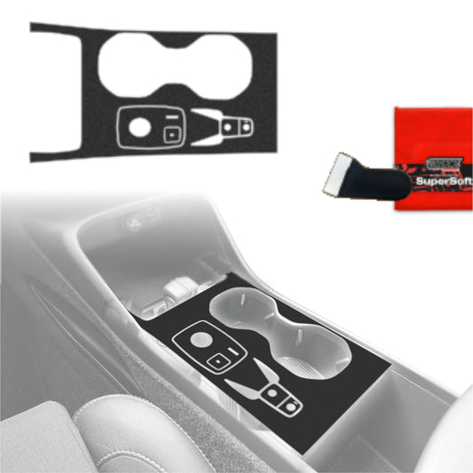 Scratch-resistant film for automotive interior elements