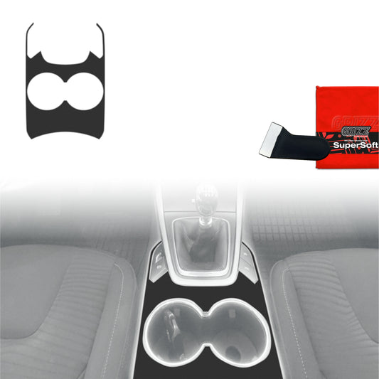 Scratch-resistant film for automotive interior elements