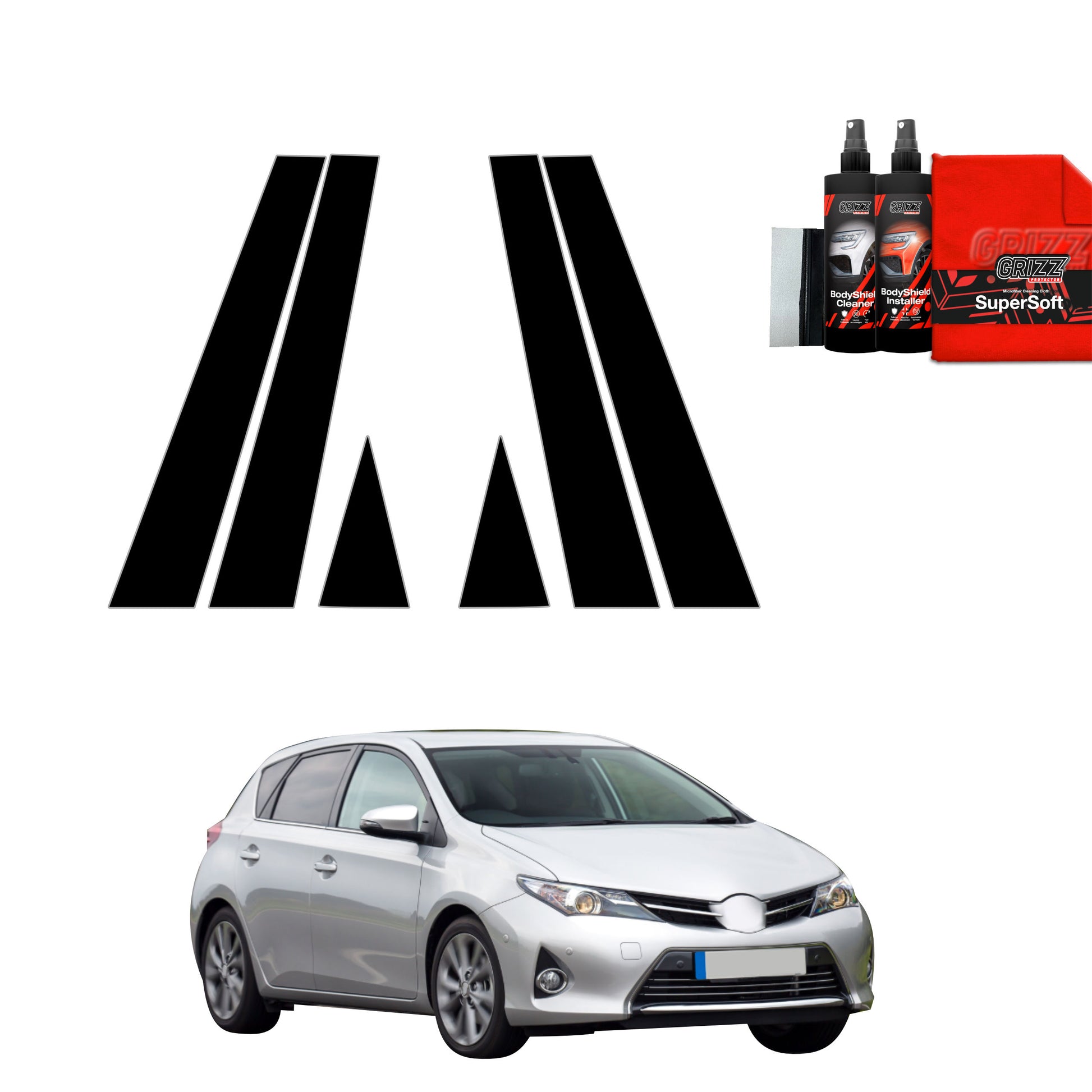 Protective film for exterior car parts – shields against scratches, chips, and scuffs