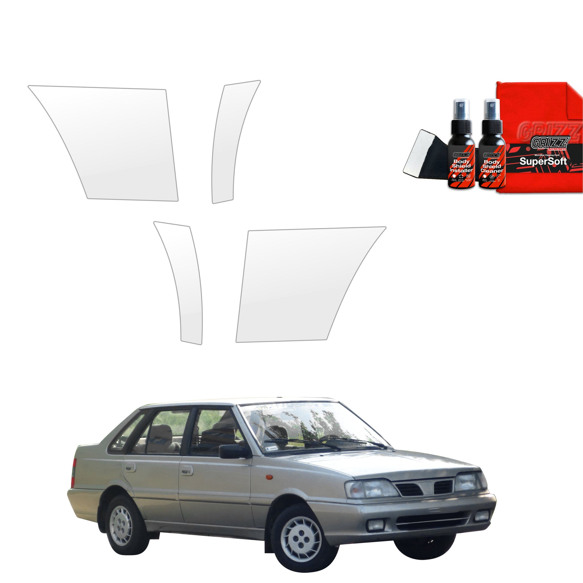 Protective film for exterior car parts – shields against scratches, chips, and scuffs