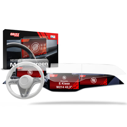 Anti-fingerprint screen protector for car touchscreen