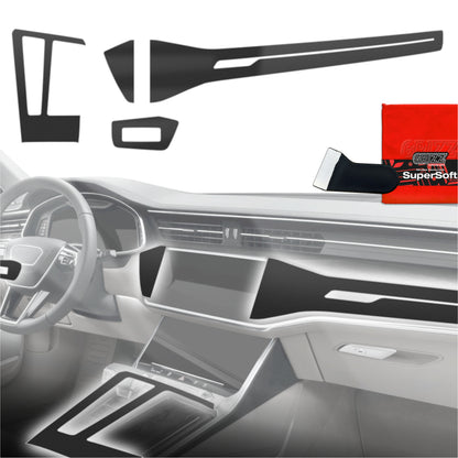 Scratch-resistant film for automotive interior elements