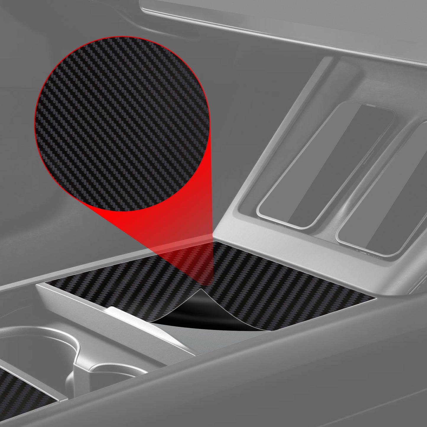 Self-adhesive protective film for inside car surfaces – sports and strong