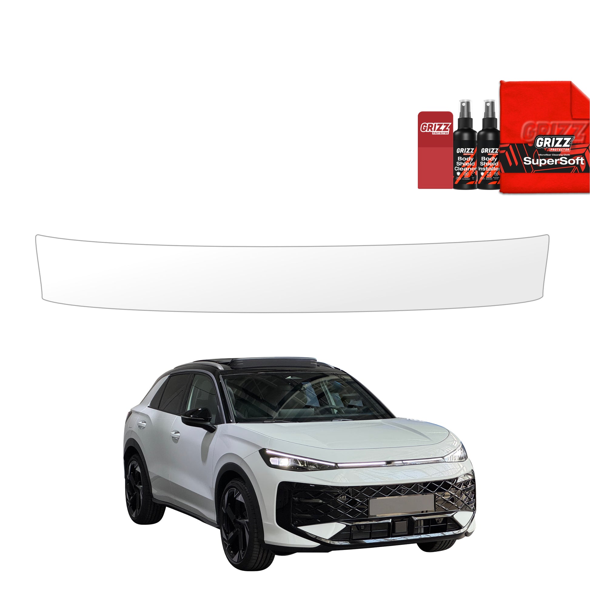 Protective film for exterior car parts – shields against scratches, chips, and scuffs