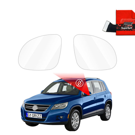 Rain protection film for exterior mirrors