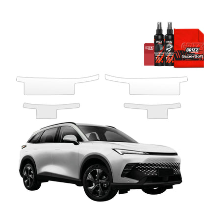 Protective film for exterior car parts – shields against scratches, chips, and scuffs