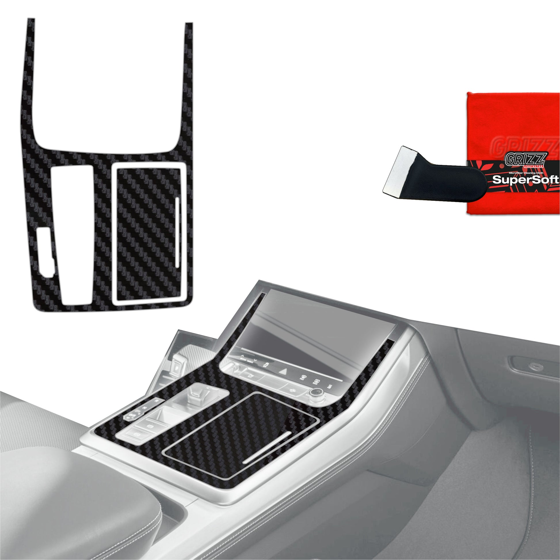 Scratch-resistant film for automotive interior elements