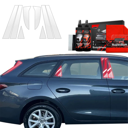 Protective film for exterior car parts – shields against scratches, chips, and scuffs
