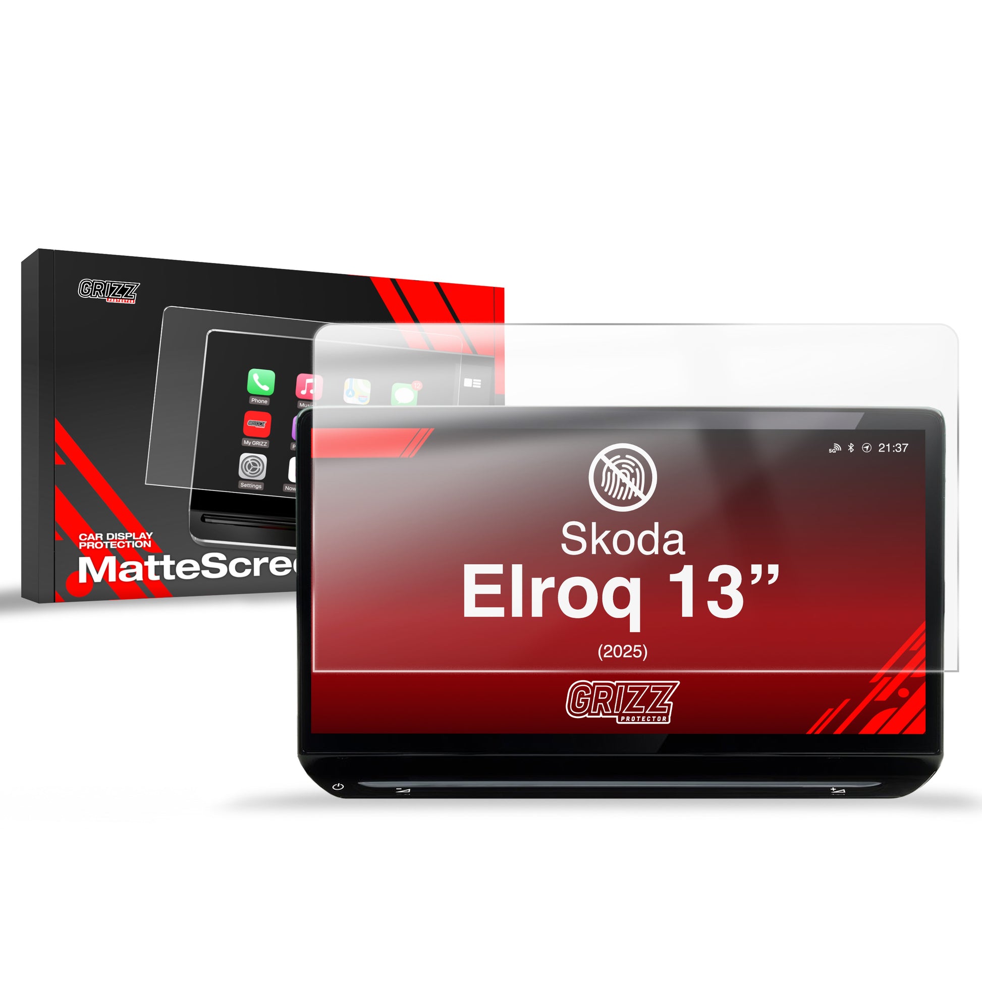 Anti-fingerprint screen protector for car touchscreen