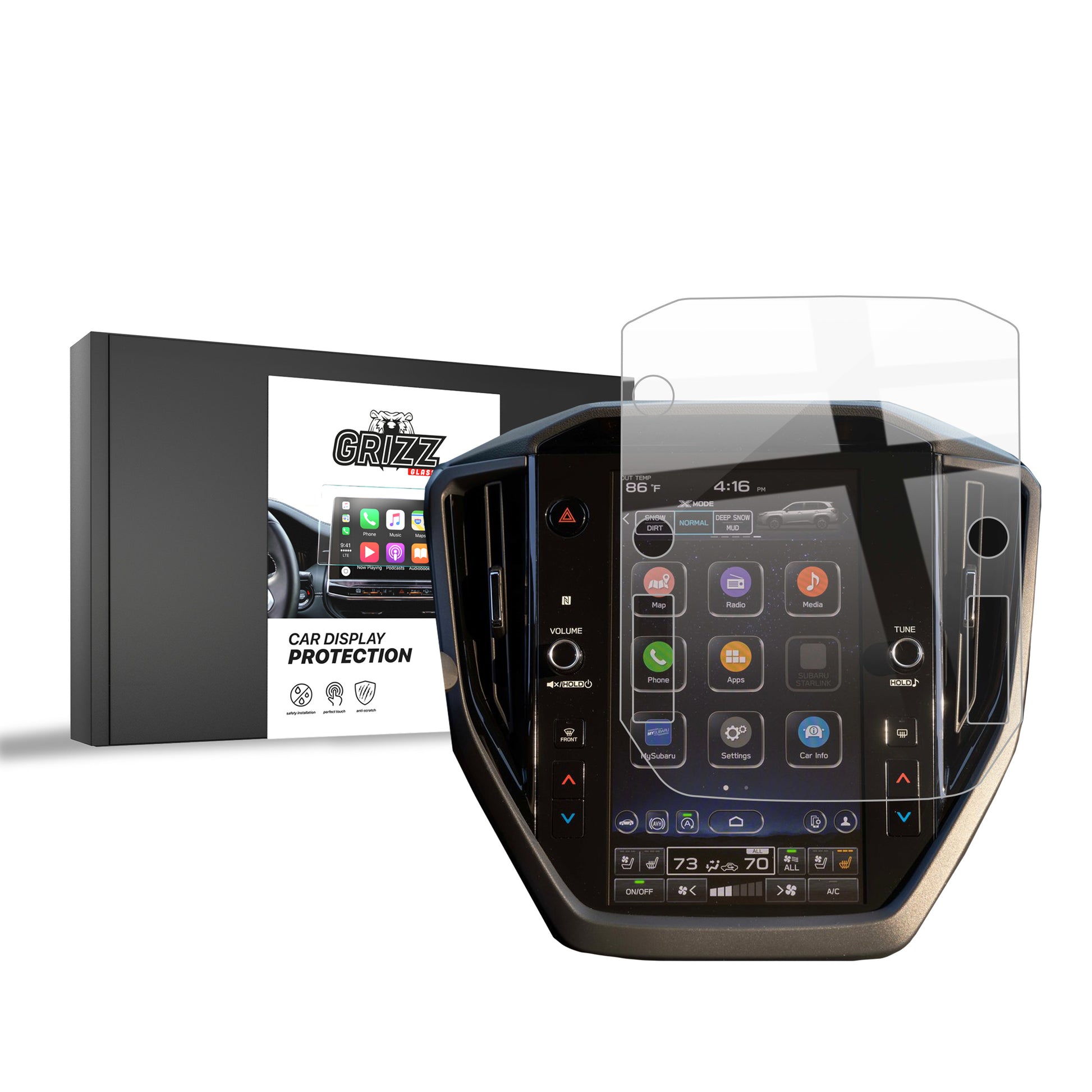 Protective film for car touchscreen display – anti-scratch and transparent