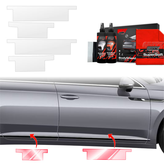 Protective film for exterior car parts – shields against scratches, chips, and scuffs
